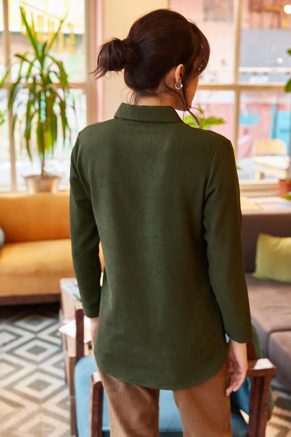 Olalook  Hemd - Khaki - Regular Fit