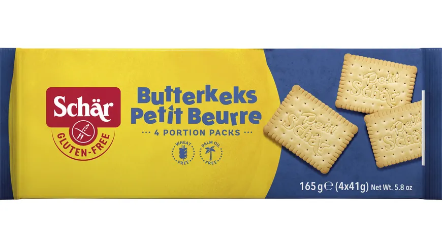 Schär Choco Butterkeks Petit Beurre - glutenfrei 165 g