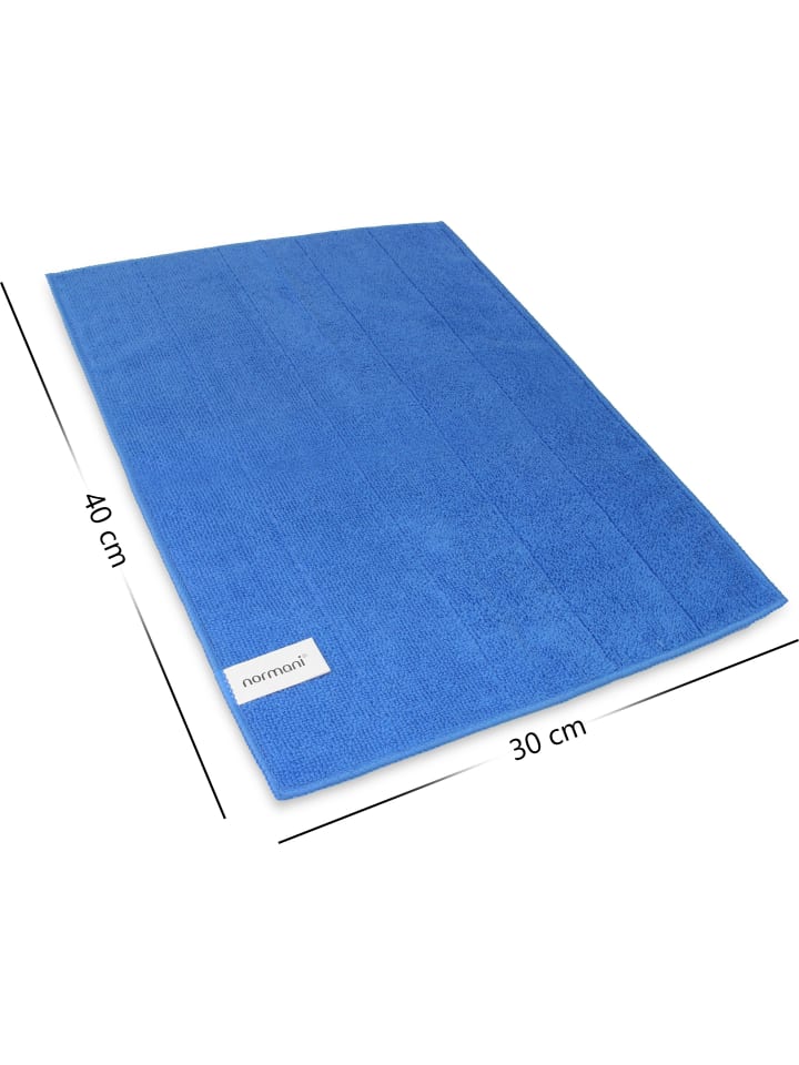 normani 12 Stück Mikrofasertuch Reinigungstuch für Küche und Bad in Blau/Rot/Gelb günstig kaufen 30 x 40 cm