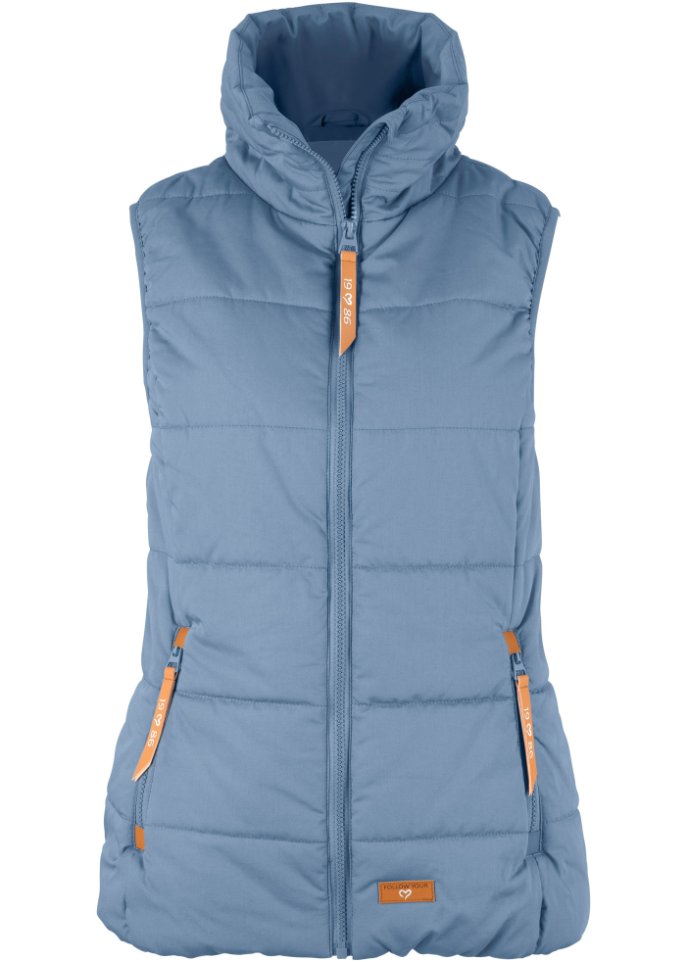 Outdoor-Weste mit Stehkragen