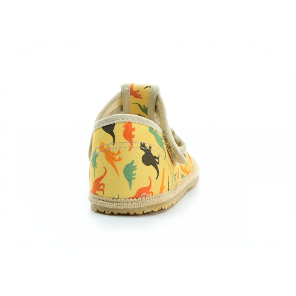 Beda Dinosaurs Canvas Hausschuhe (BFN-170020/W)