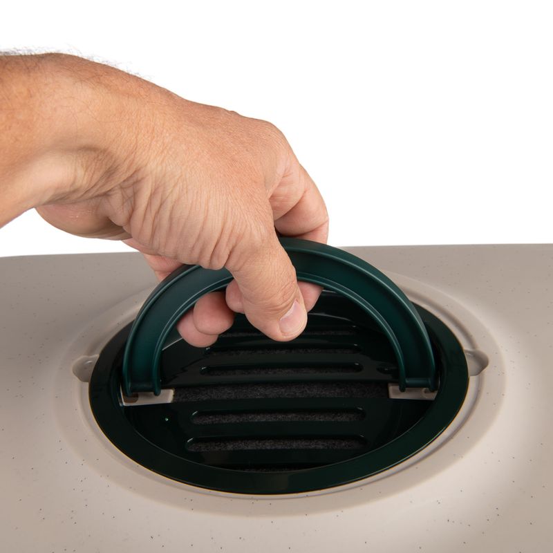 kooa Haubentoilette aus 90% recyceltem Plastik