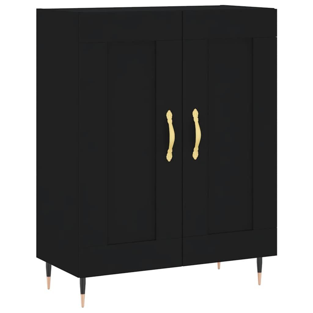 vidaXL Sideboard Sideboard Schwarz 69,5x34x90 cm Holzwerkstoff (1 St)