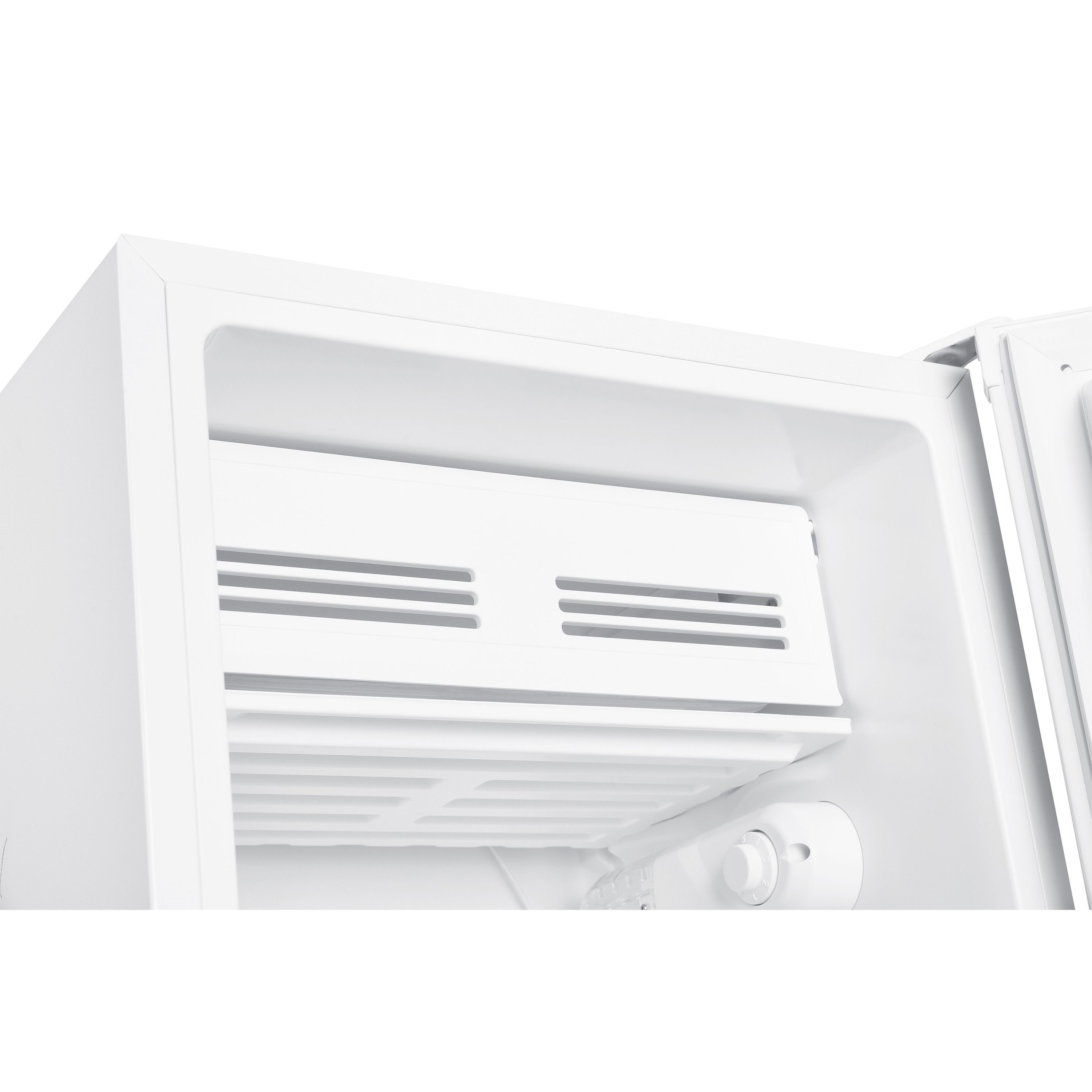 homeX Kühlschrank CS1014-W, 85 cm hoch, 48 cm breit, 90 L Gesamt-Nutzinhalt, Ohne Gefrierfach, Freistehend, Cool-Zone