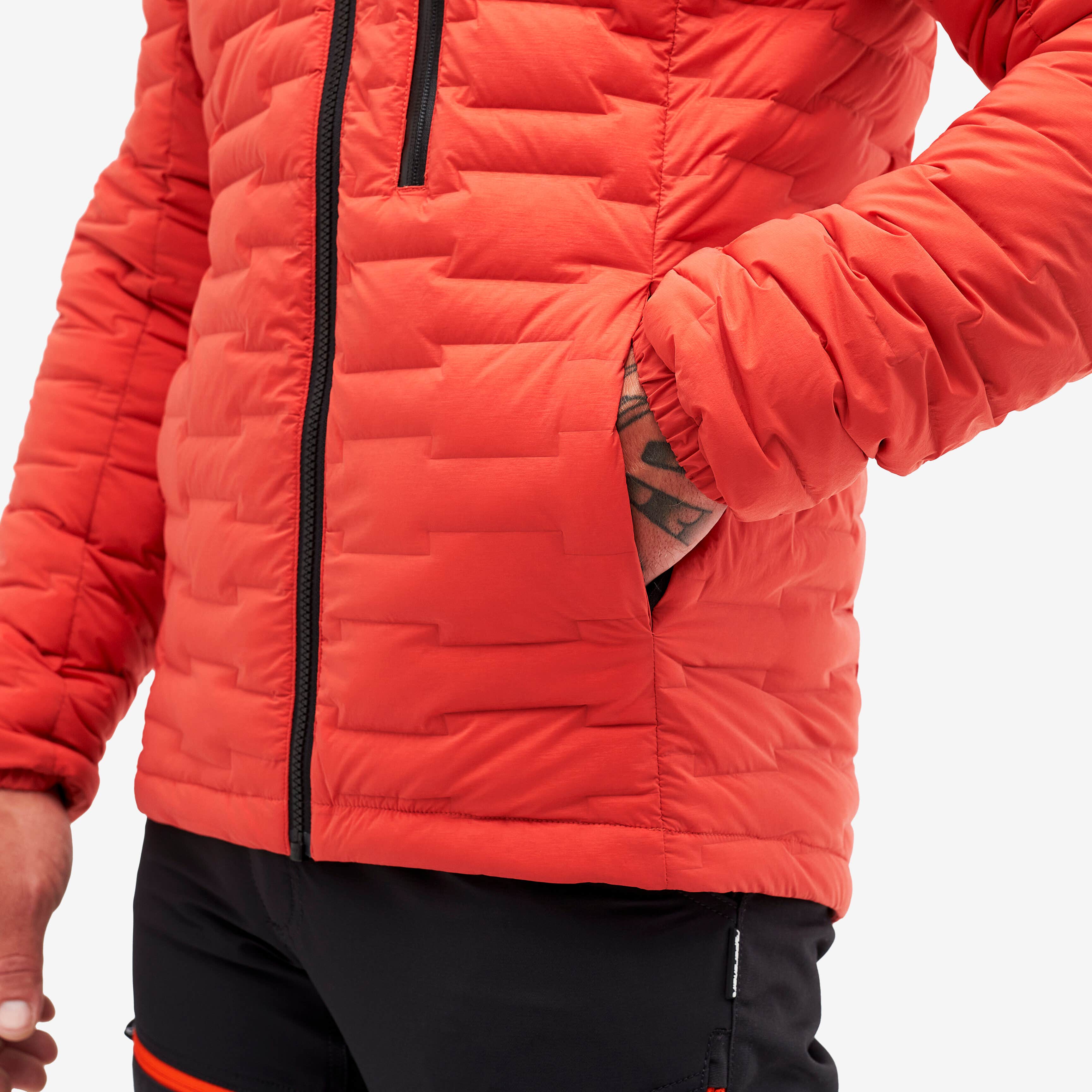 Flex Down Jacket Homme Paprika