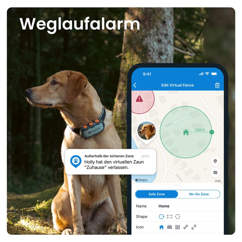 Tractive XL GPS Tracker für Hunde Adventure Edition