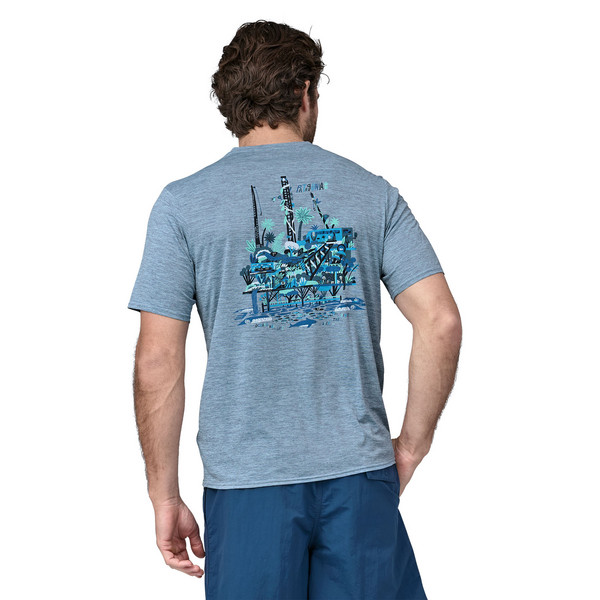 M' S CAP COOL DAILY GRAPHIC SHIRT - WATERS Herren - Funktionsshirt