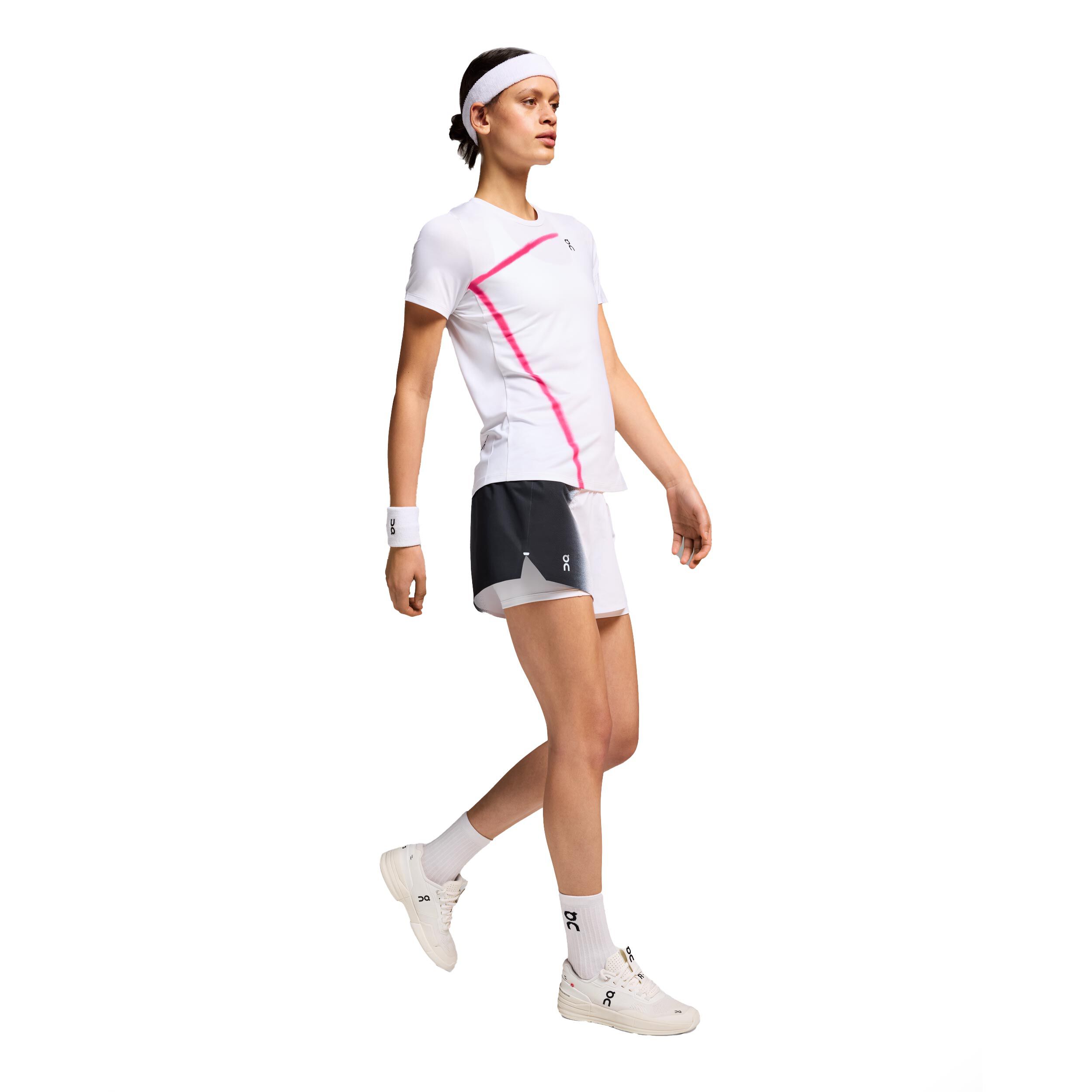 Court T-Shirt Damen - Weiß
