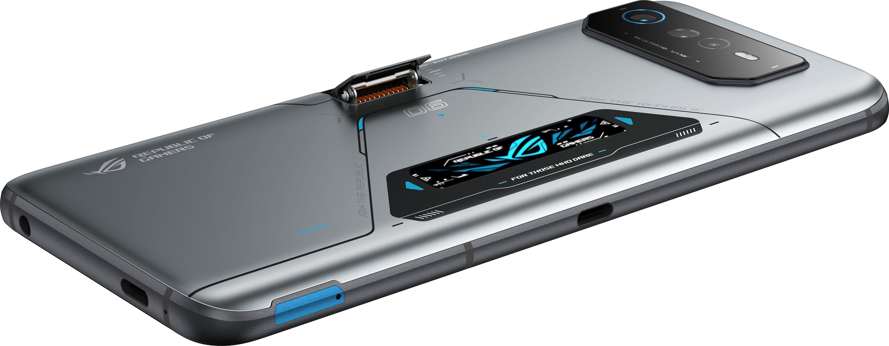 Asus ROG Phone 6D Ultimate Smartphone (17,22 cm/6,78 Zoll, 512 GB Speicherplatz, 50 MP Kamera)