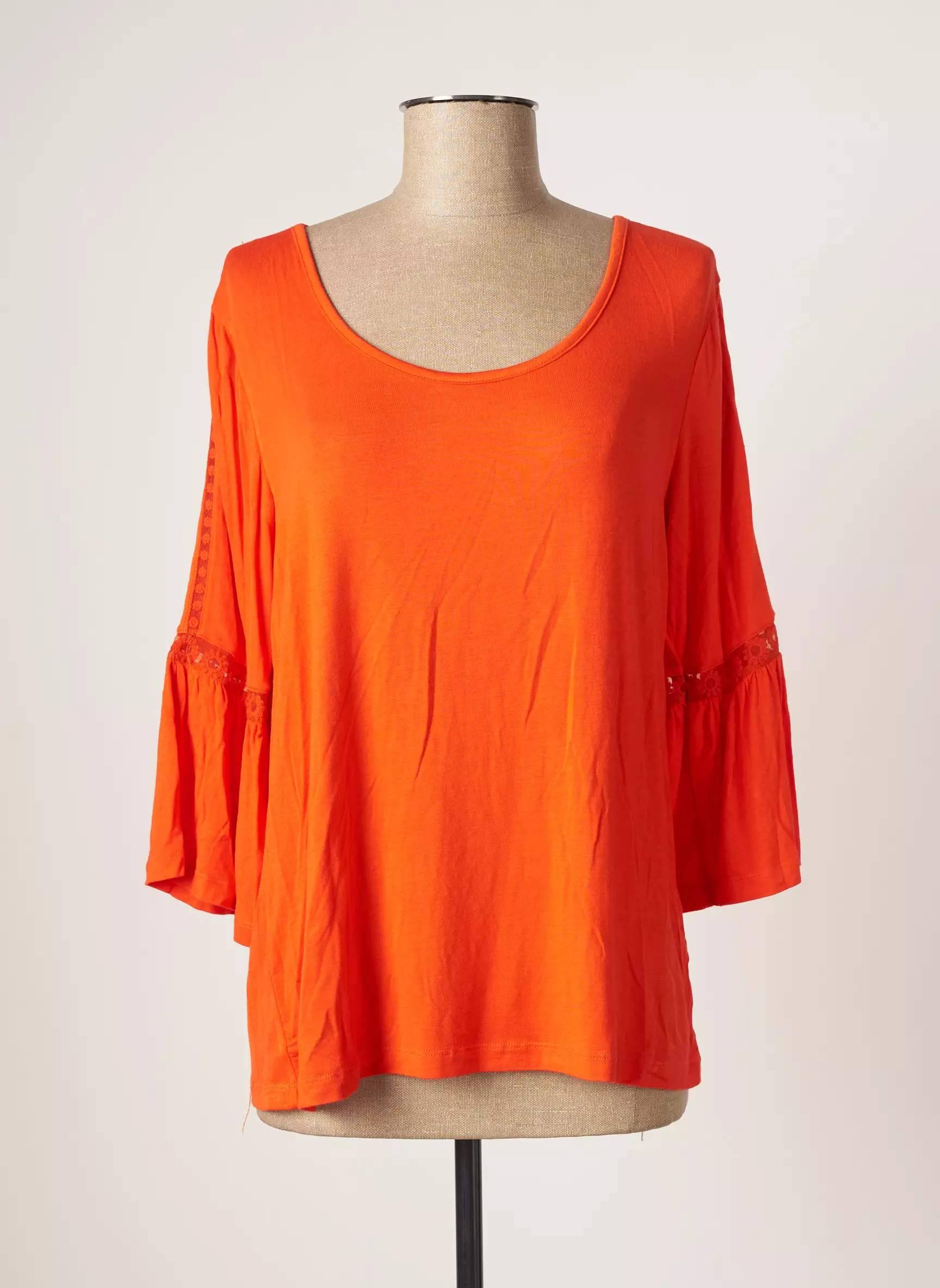 Et Compagnie Tshirts Femme couleur orange