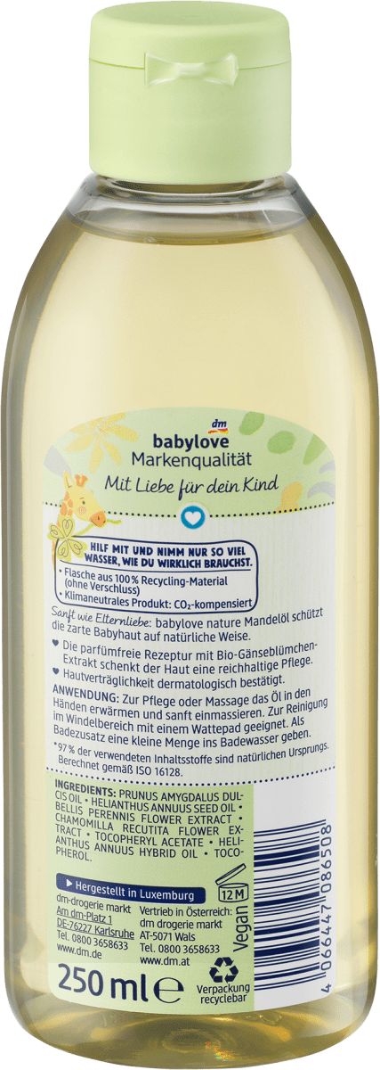 Babyöl  Mandel, 250 ml