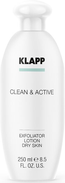 KLAPP Skin Care Science Clean & Active Exfoliator Lotion Dry Skin Gesichtswasser