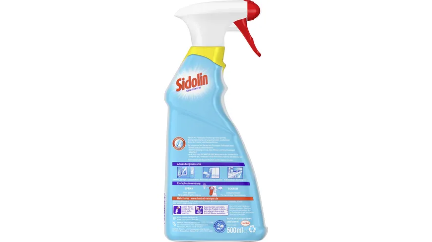 SIDOLIN Streifenfrei Zitrus 500 ml