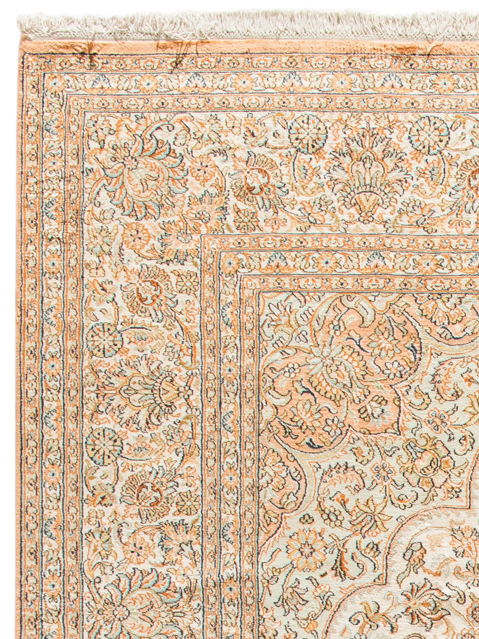 Kaschmir Seide 18/18 ca. 249 x 313 cm, Unikat / Einzelstück