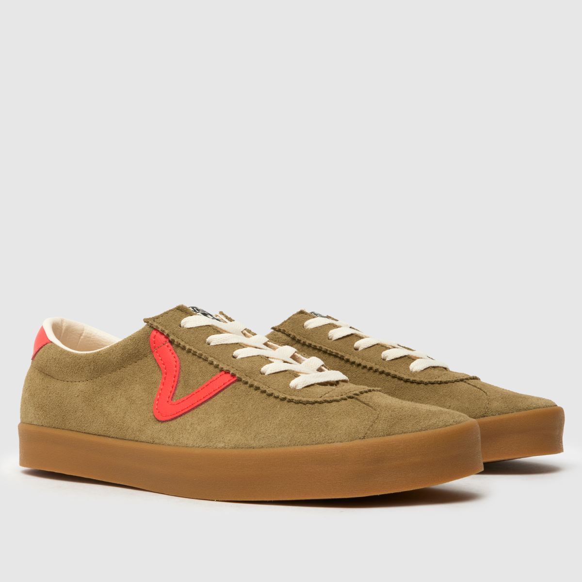 Vans Sport – Låga sneakers i grönt och flerfärgat