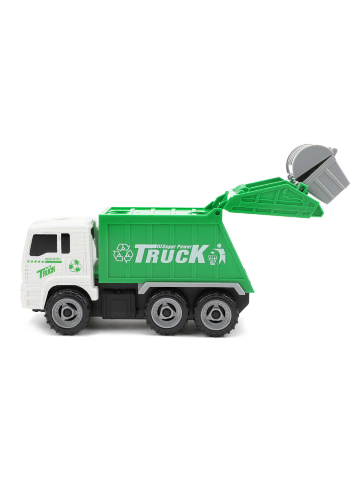 Toi-Toys Spielzeuglastwagen - Müllwagen mit Mülltonnen in mehrfarbig günstig kaufen onesize