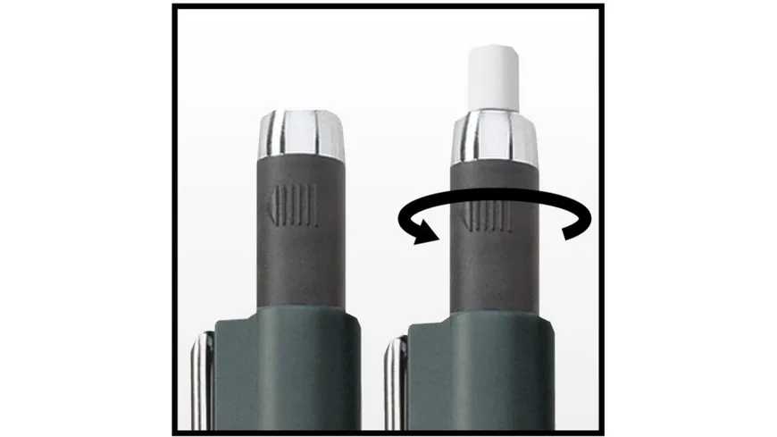FABER-CASTELL Druckbleistift Grip 0,7 mm schwarz