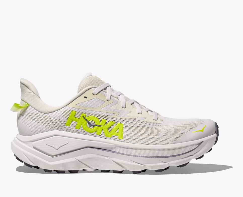 Challenger 8 White / Neon Hoka Citrus