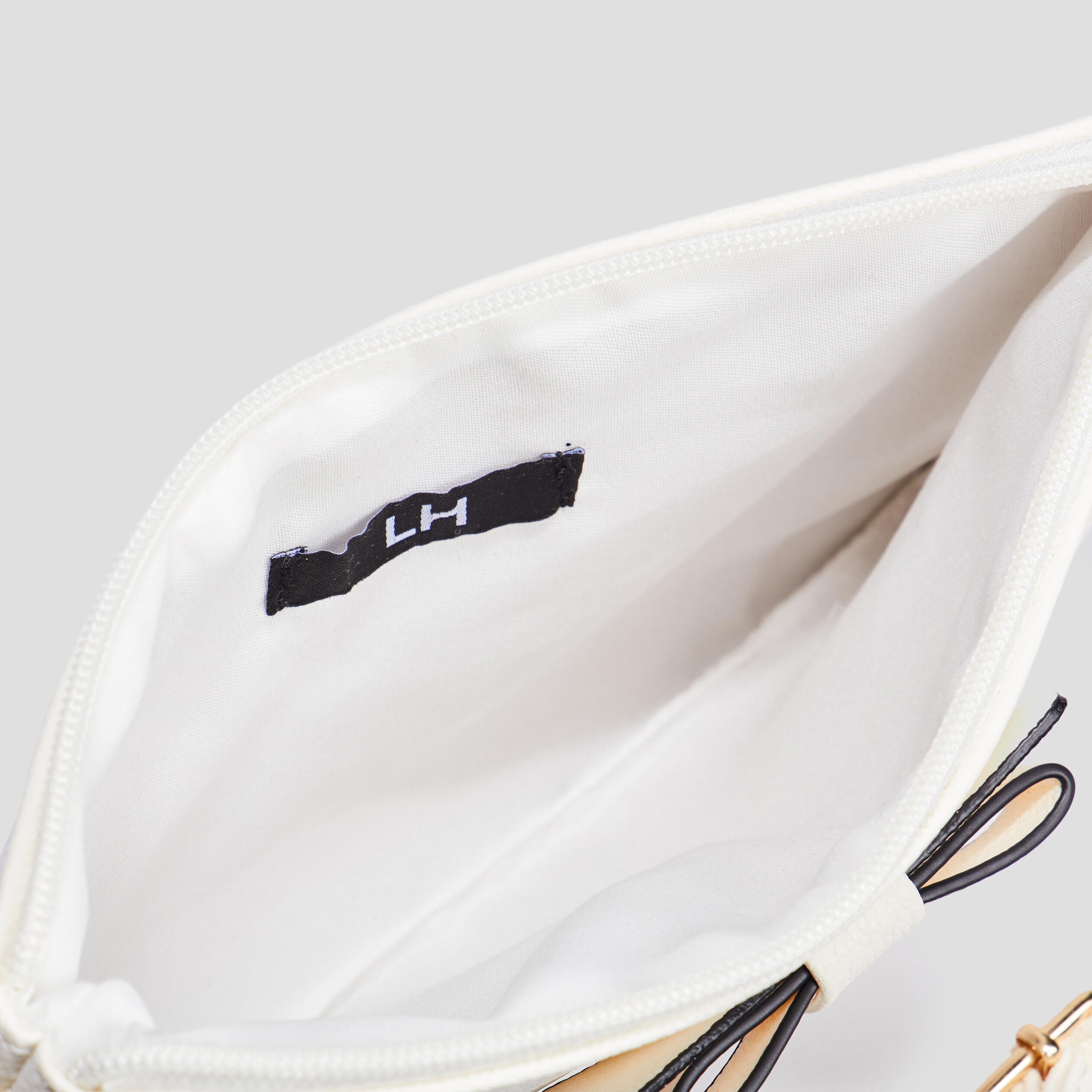 Sac pochette en bandoulière blanc femme | La Halle