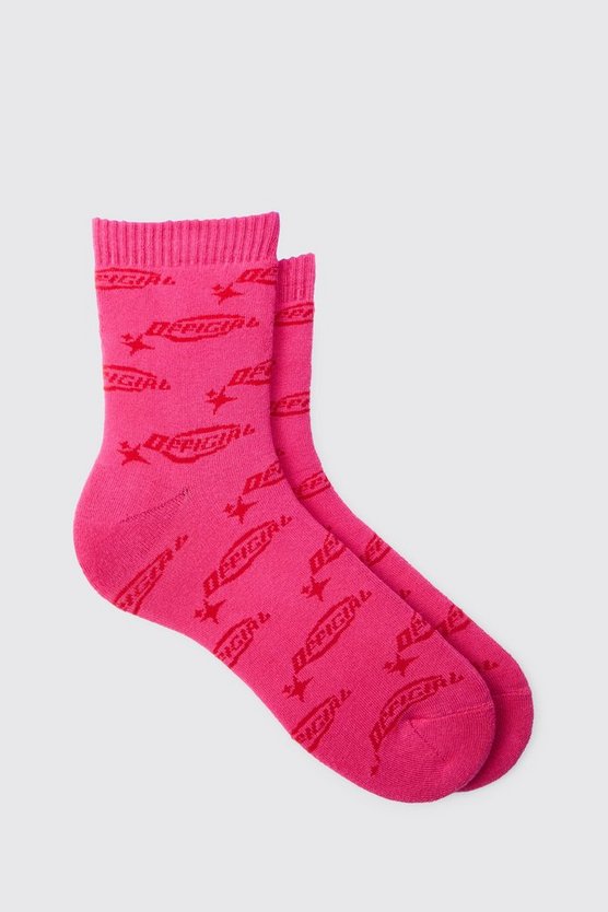 Socken mit Official-Logo
