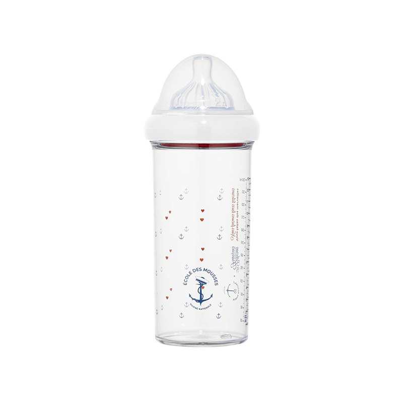 Biberon 6+ mois 360 ml anti coliques Marine Nationale Le biberon français