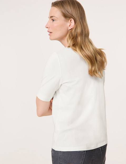Nachhaltiges Halbarmshirt mit Frontprint