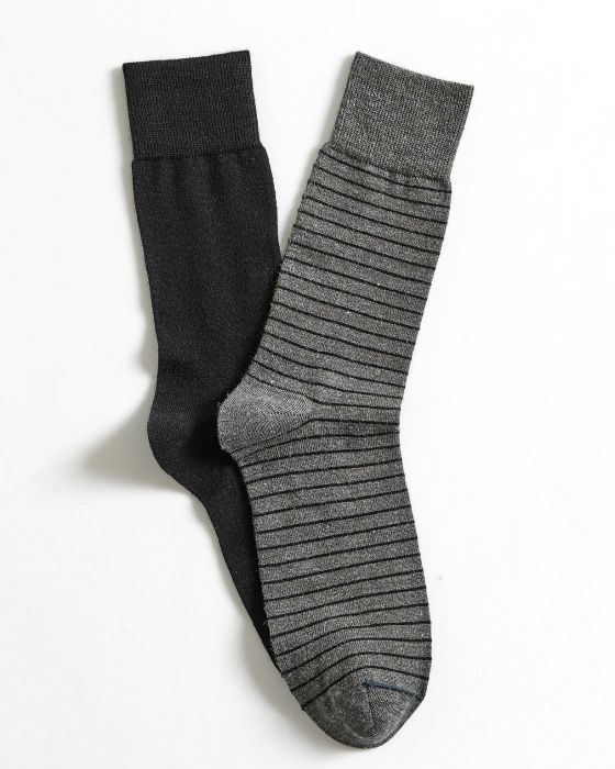 Lot de 2 paires de chaussettes fantaisie Thermolactyl
