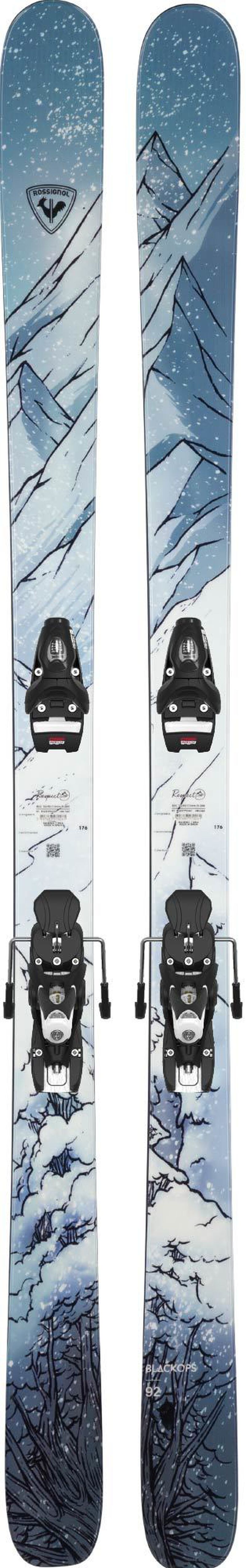 HERREN FREERIDE SKIER BLACKOPS 92 OPEN