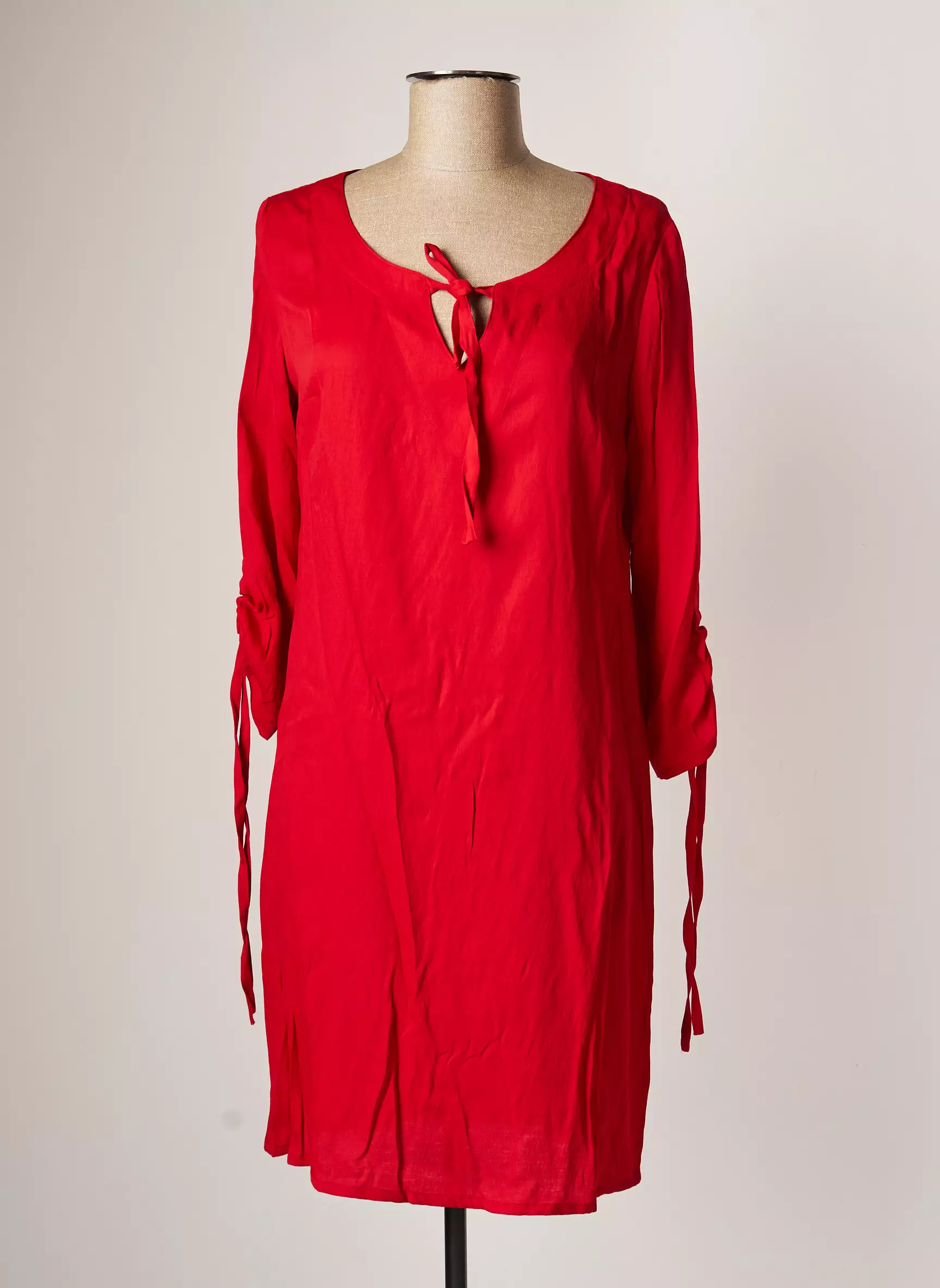 Nathalie Chaize Robes Courtes Femme couleur rouge
