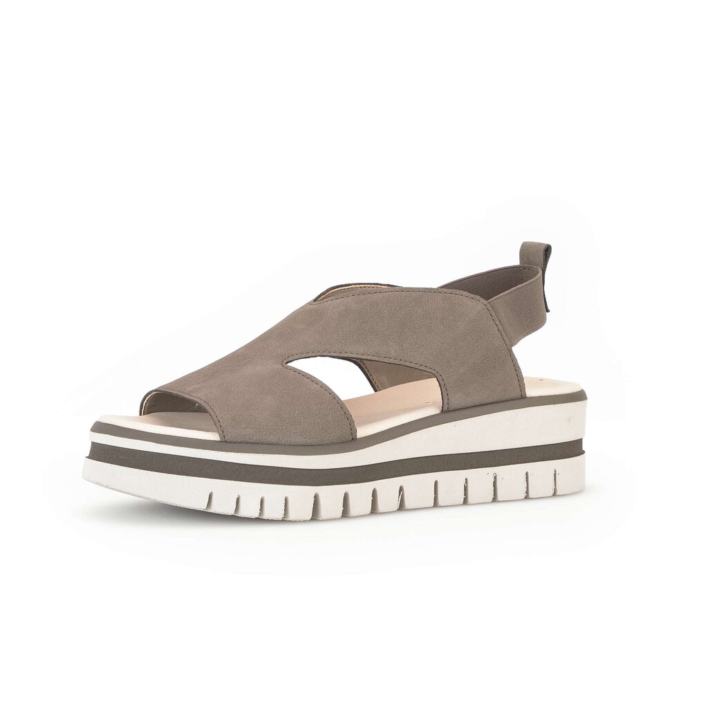 Gabor fashion Riemchensandale grau