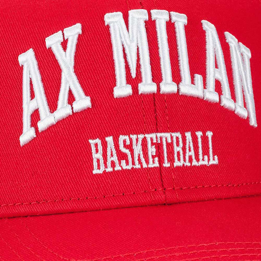 AX Armani Exchange Milan EuroLeague Snapback Basketball Kappe 0194-5052/6605