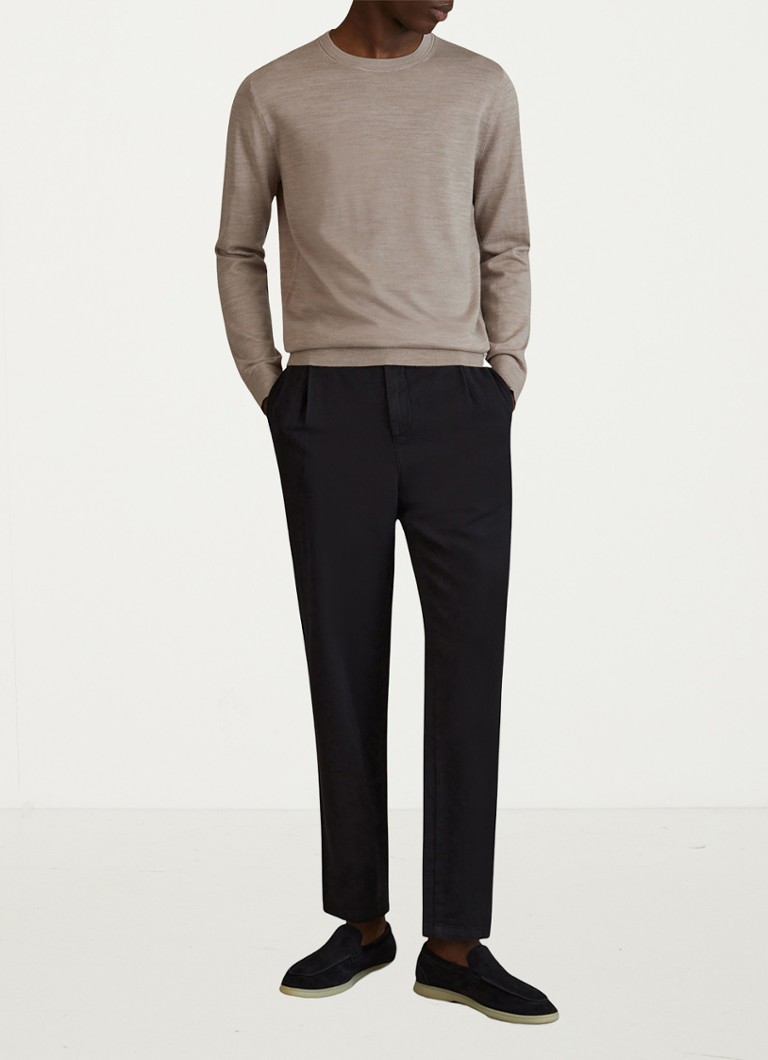 Reiss Wessex fine-knit wool pullover