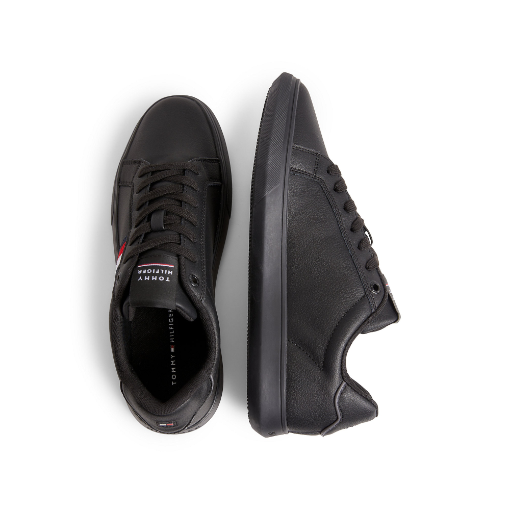 Tommy Hilfiger CORPORATE LEATHER CUP ST FM0FM04732BDS / schwarz