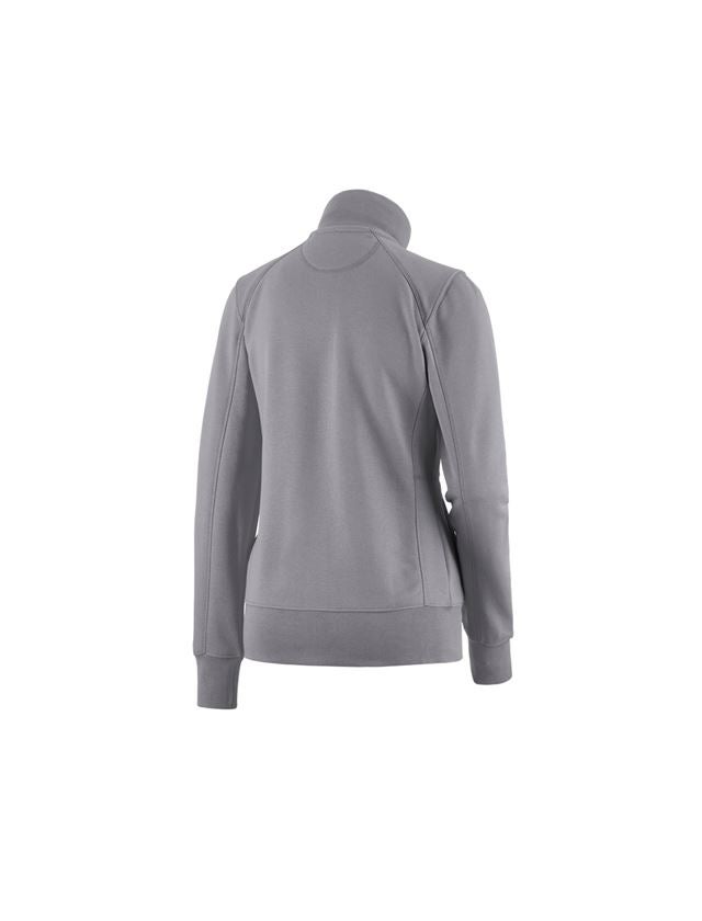 e.s. Sweatjacke poly cotton, Damen