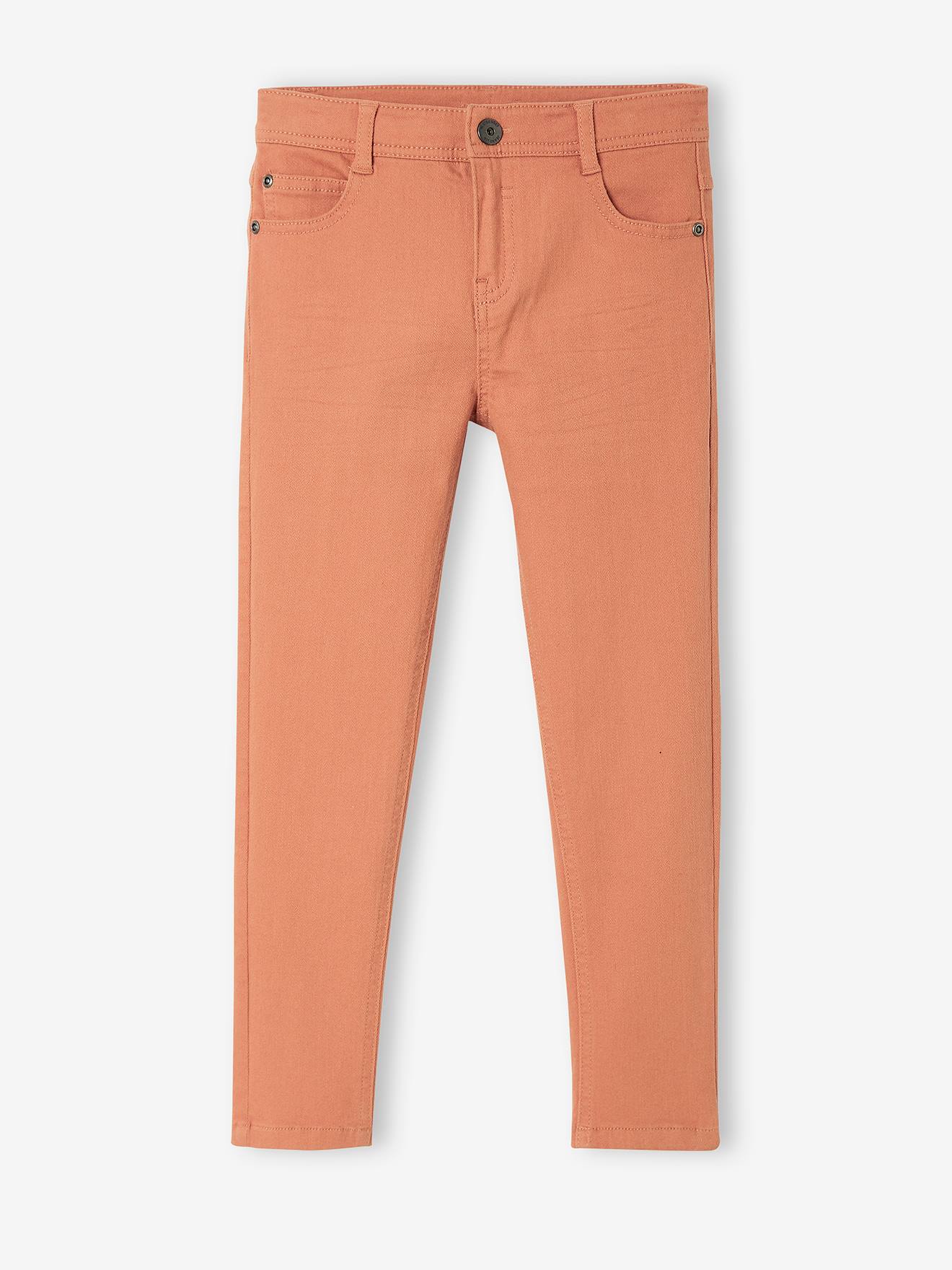 Pantalon slim MorphologiK LARGE garçon beige