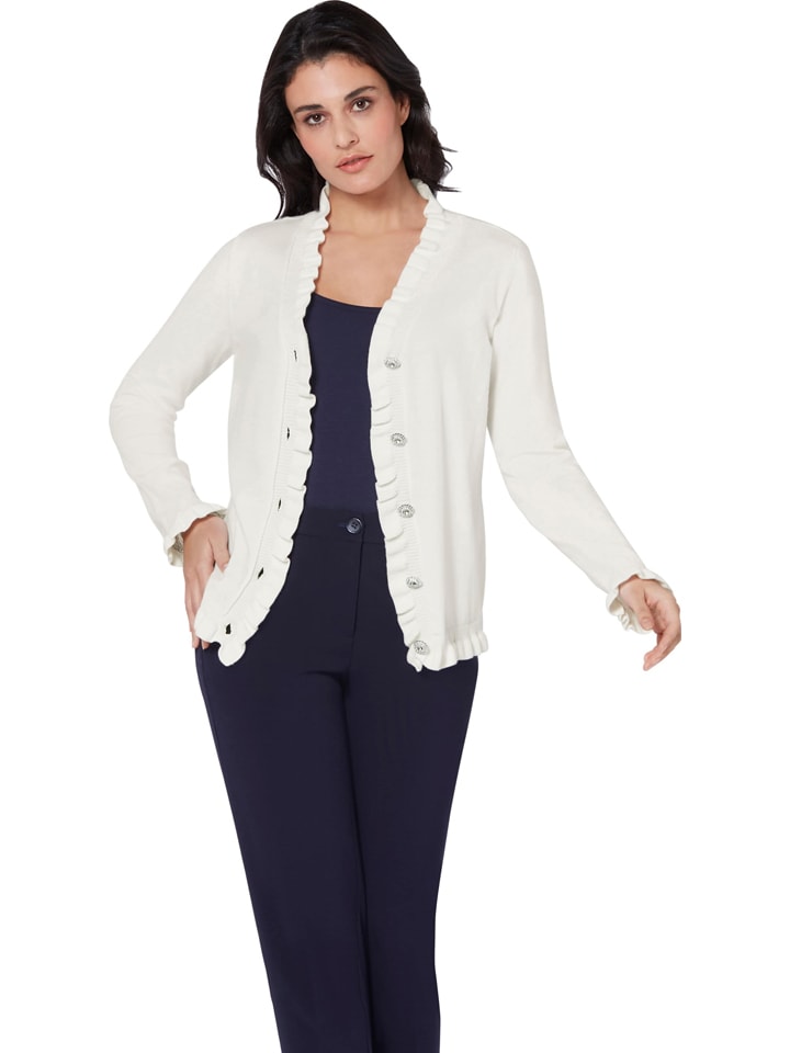 WITT WEIDEN Cardigan in Creme günstig kaufen
