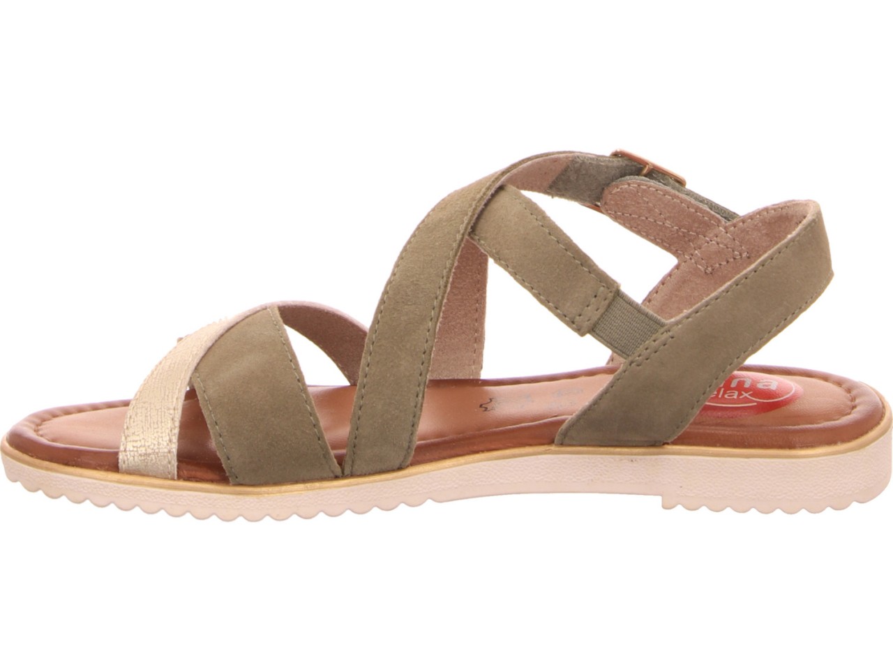 JANA Klassische Sandalen grün