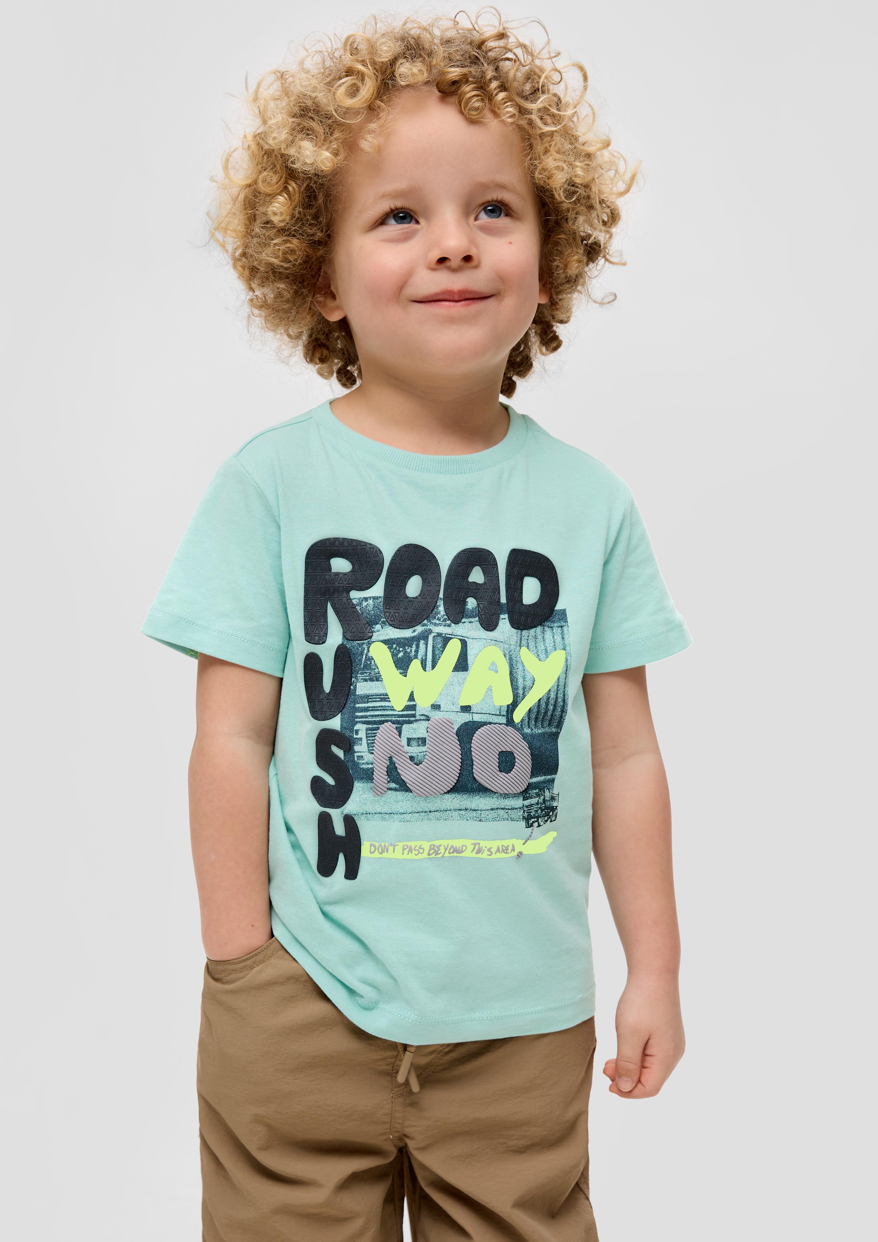 T-Shirt mit Frontprint  2140420-6068