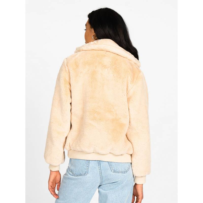 RUSTY FUR BOMBER JACKET Bomberjacke Damen