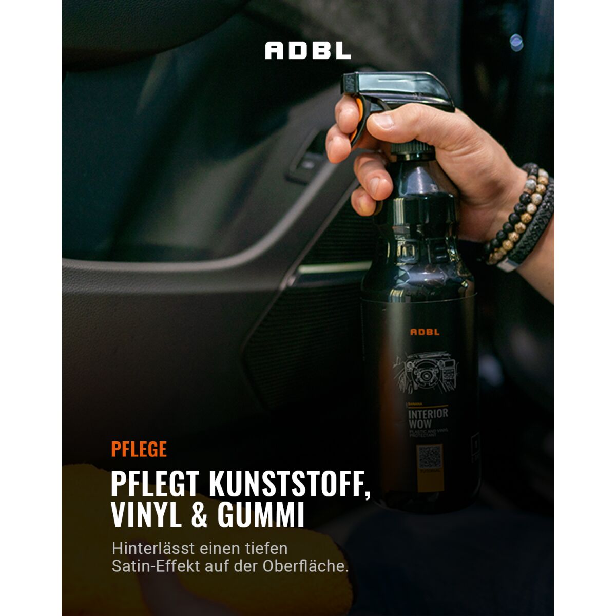 ADBL Interior WOW Kunststoffpflege mit Canyon Trigger 500ml