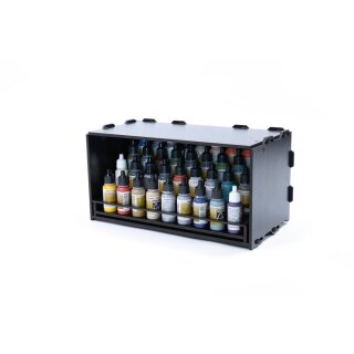 Black Paint Rack: Farbregal ausziehbar (Dropper)