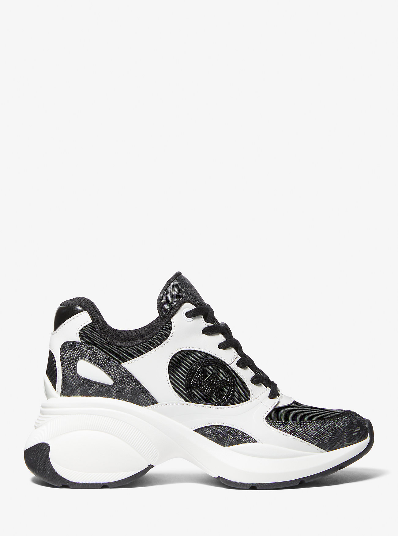 Zuma Empire Signature Logo og Mesh Sneaker – SVART