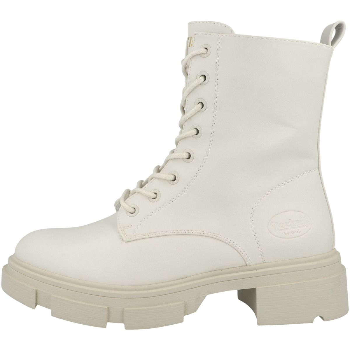 Dockers by Gerli 49DI205 Schnürboots creme