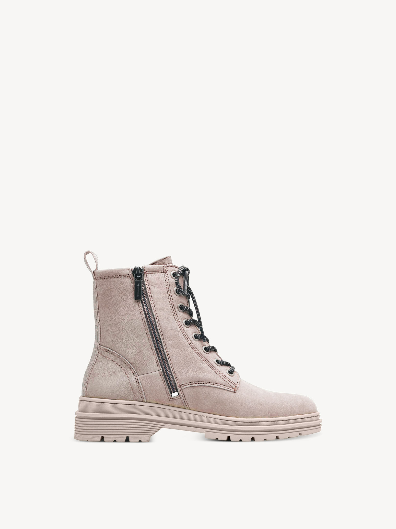 Bottine en cuir - beige
