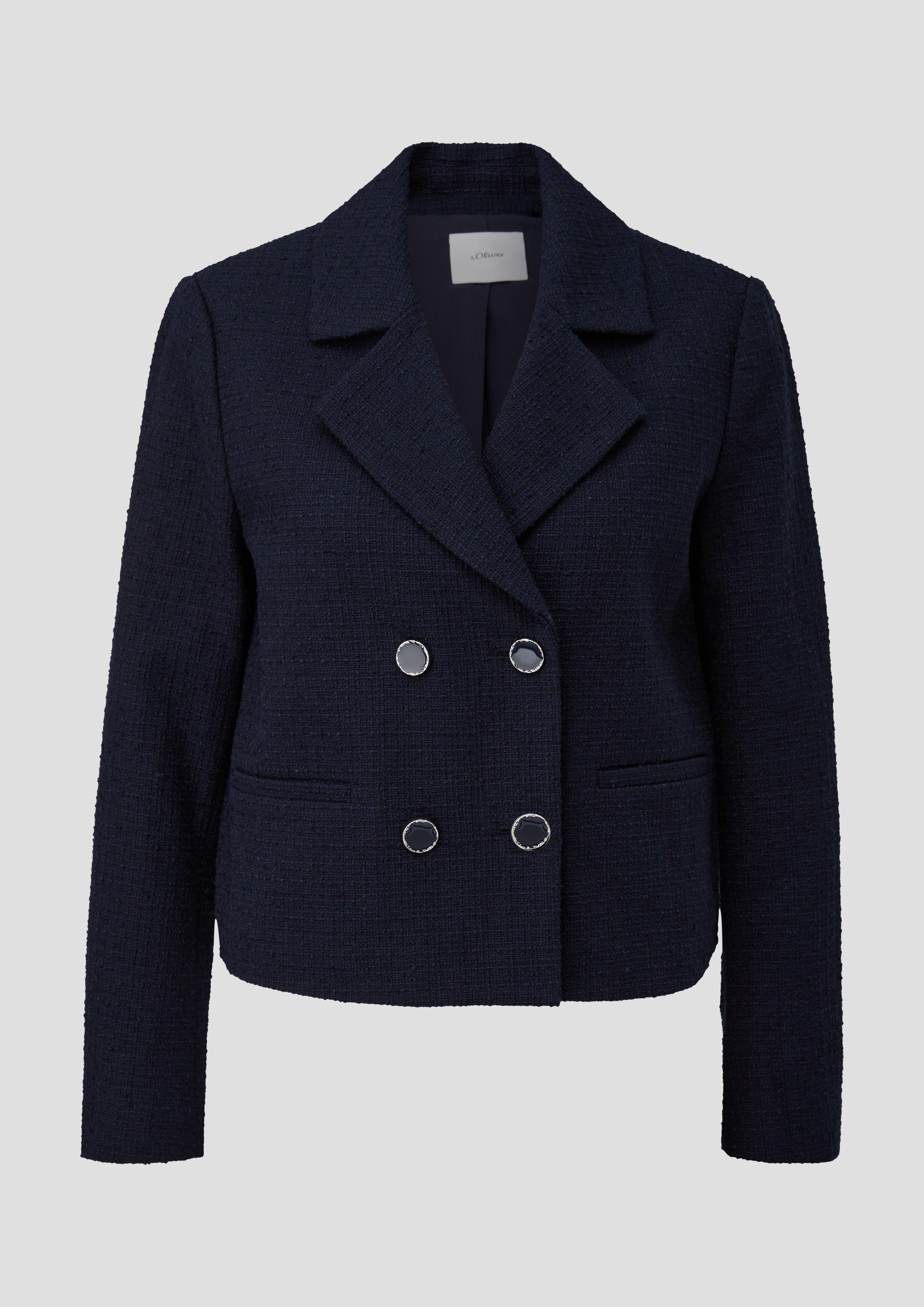 Verkürzter doppelreihiger Blazer  2139861-5959