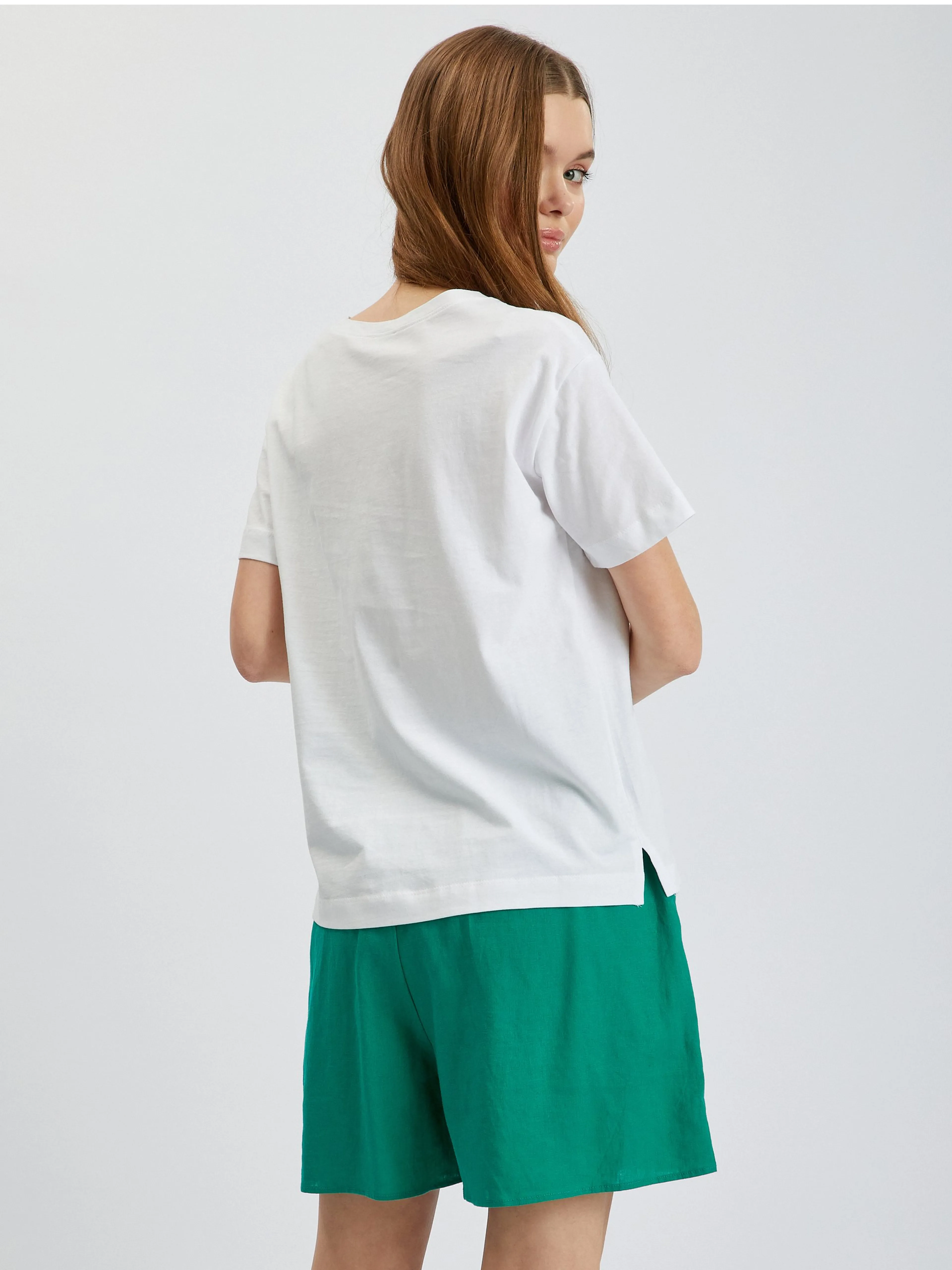 Weißes Damen-T-Shirt ORSAY