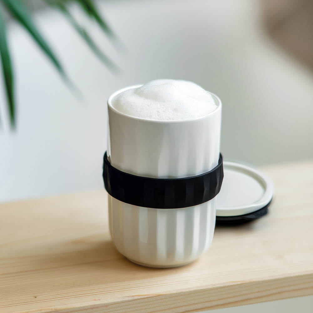 like. by Villeroy & Boch Mug avec couvercle grand To Go & To Stay Tasse