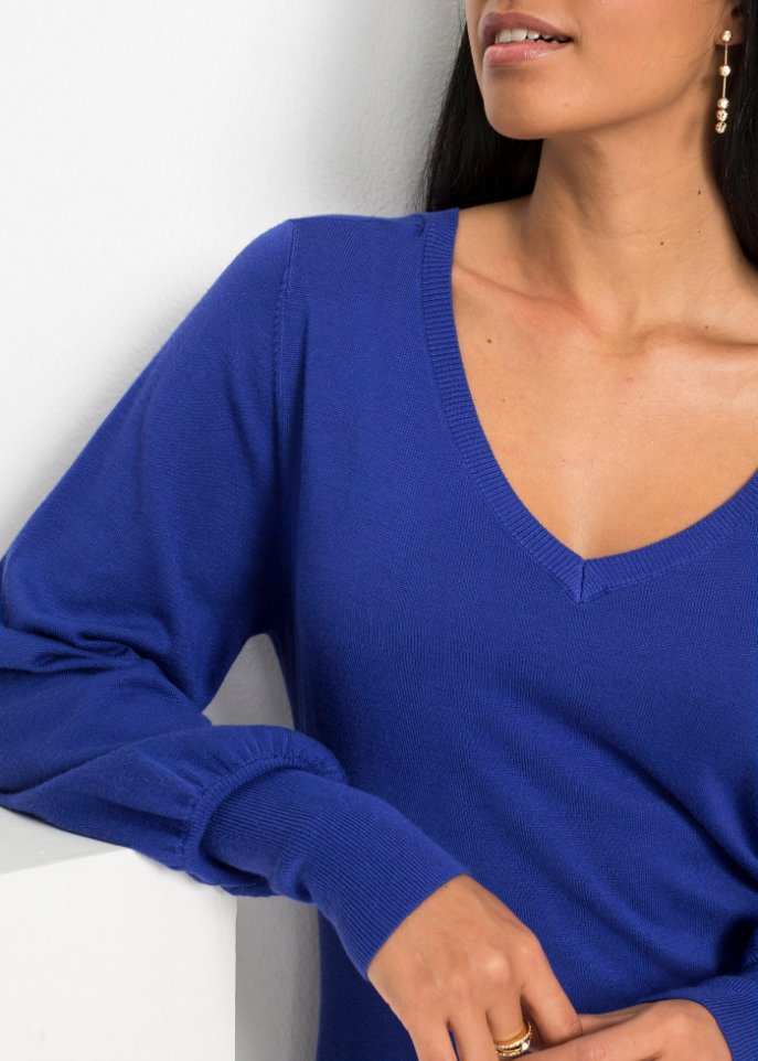 Pullover mit Ballonärmeln
