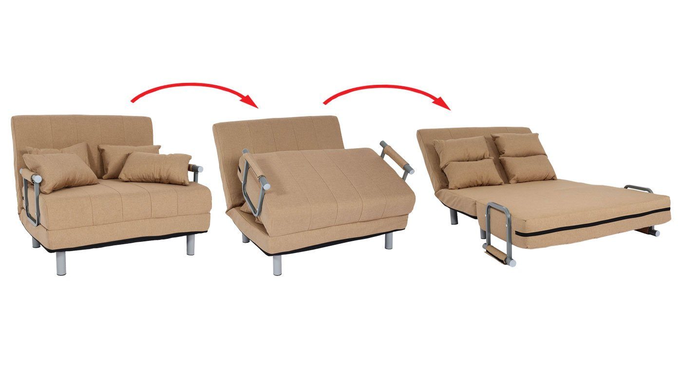 MCW Sessel MCW-K29, Mit Kissen, Schlaffunktion