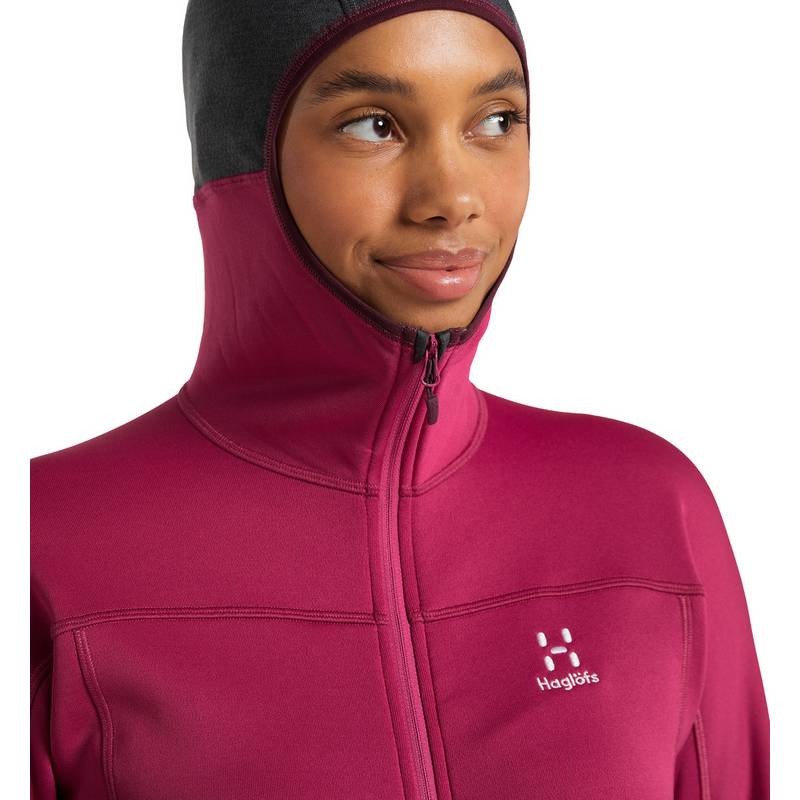 Haglöfs Betula Hood Fleecejacke Damen